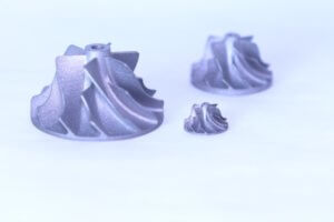 3D printed stainless steel impellers