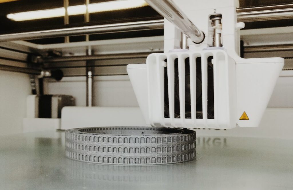 3D printer printing